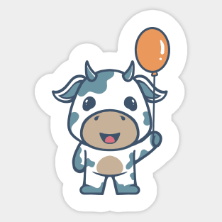 CUTE COW Sticker